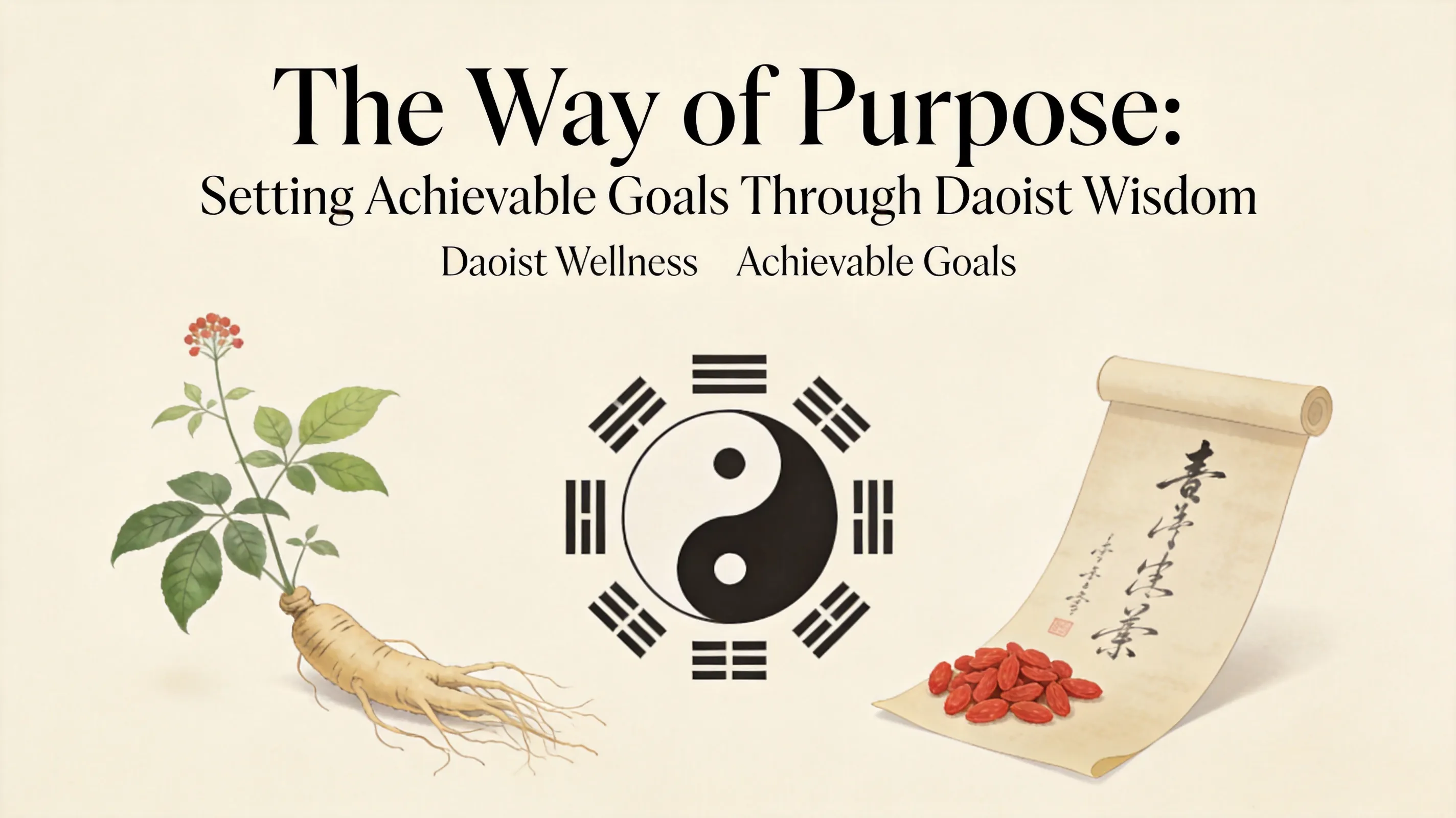 The Way of Purpose: Setting Achievable Goals Through Daoist Wisdom