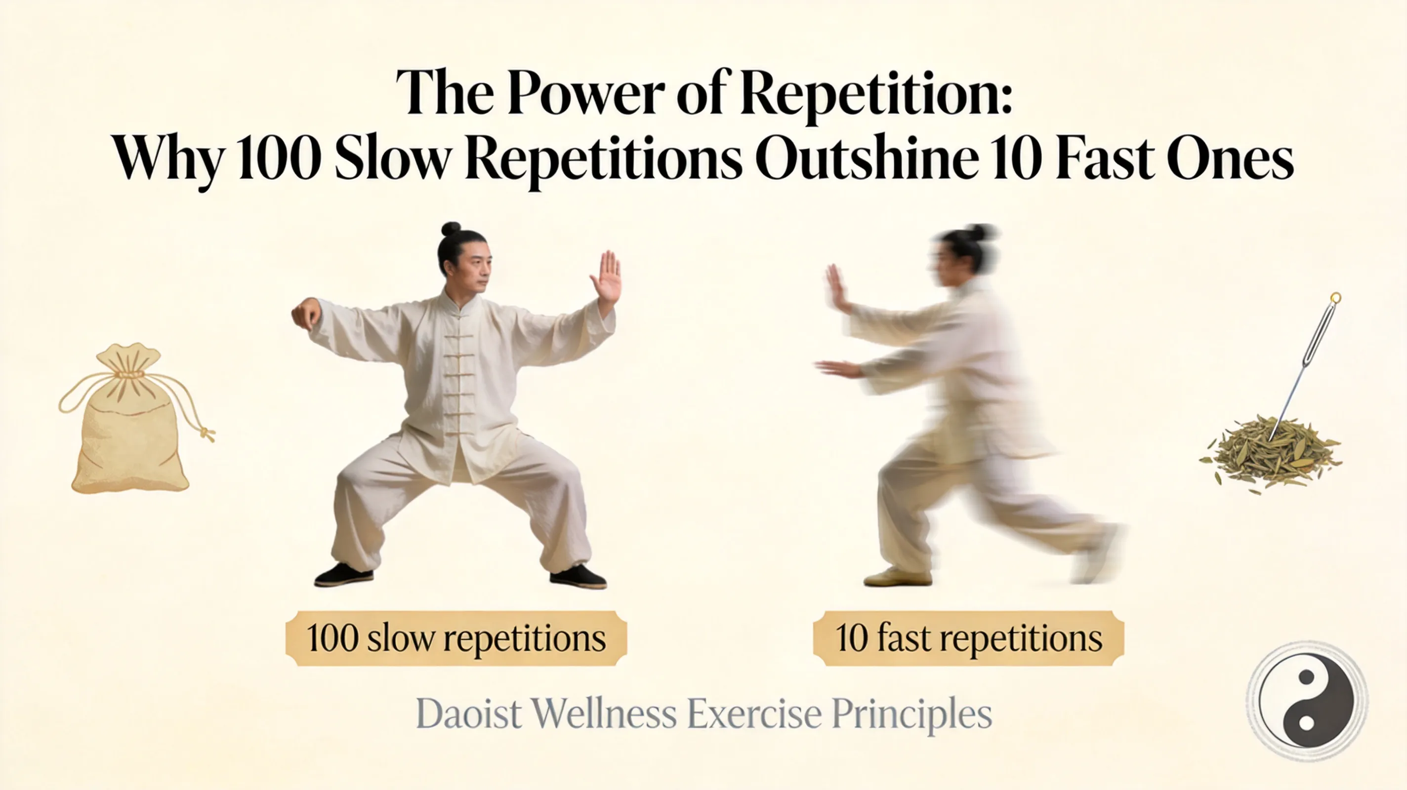 The Power of Repetition: Why 100 Slow Repetitions Outshine 10 Fast Ones