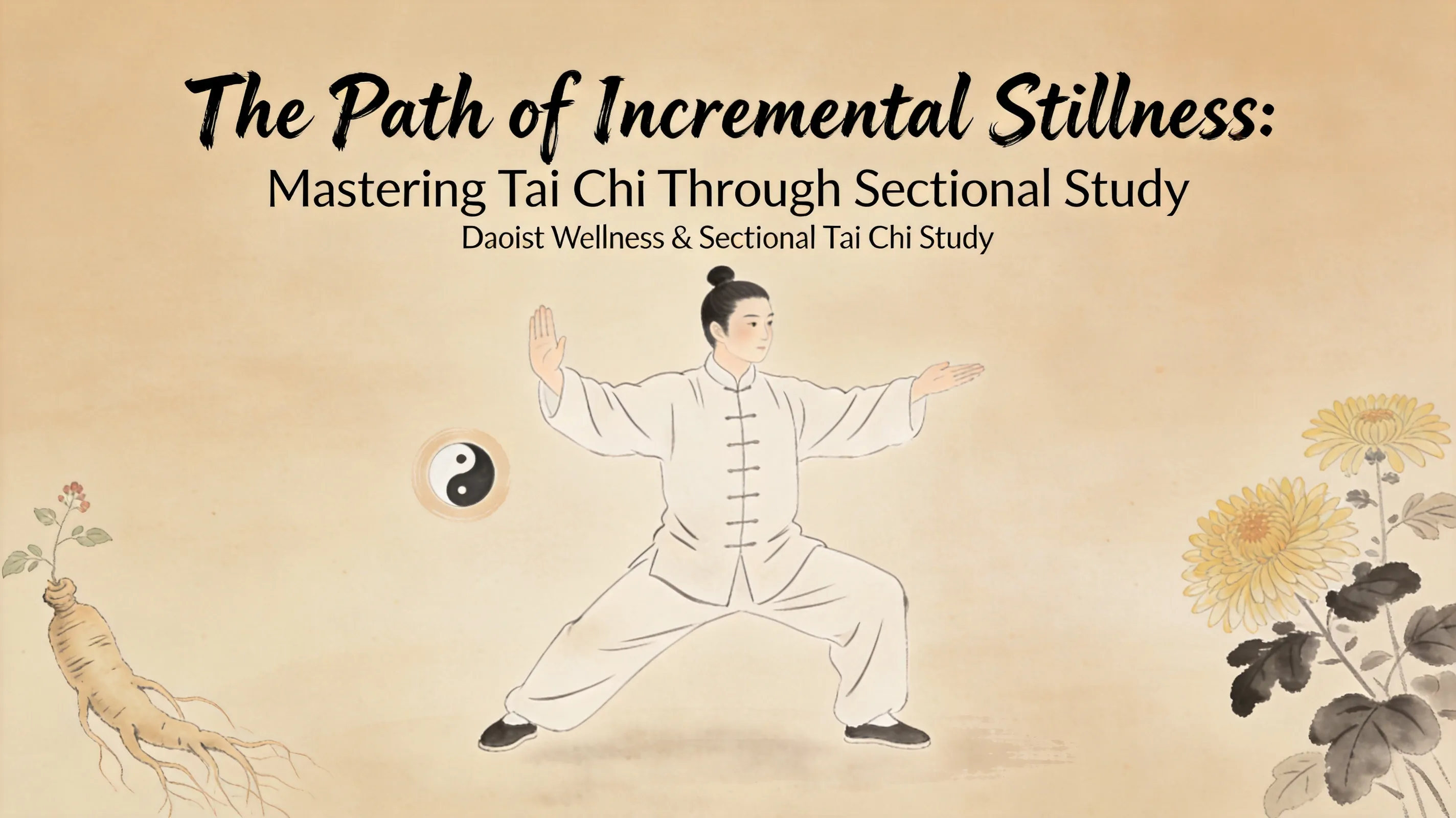 The Path of Incremental Stillness: Mastering Tai Chi Through Sectional Study