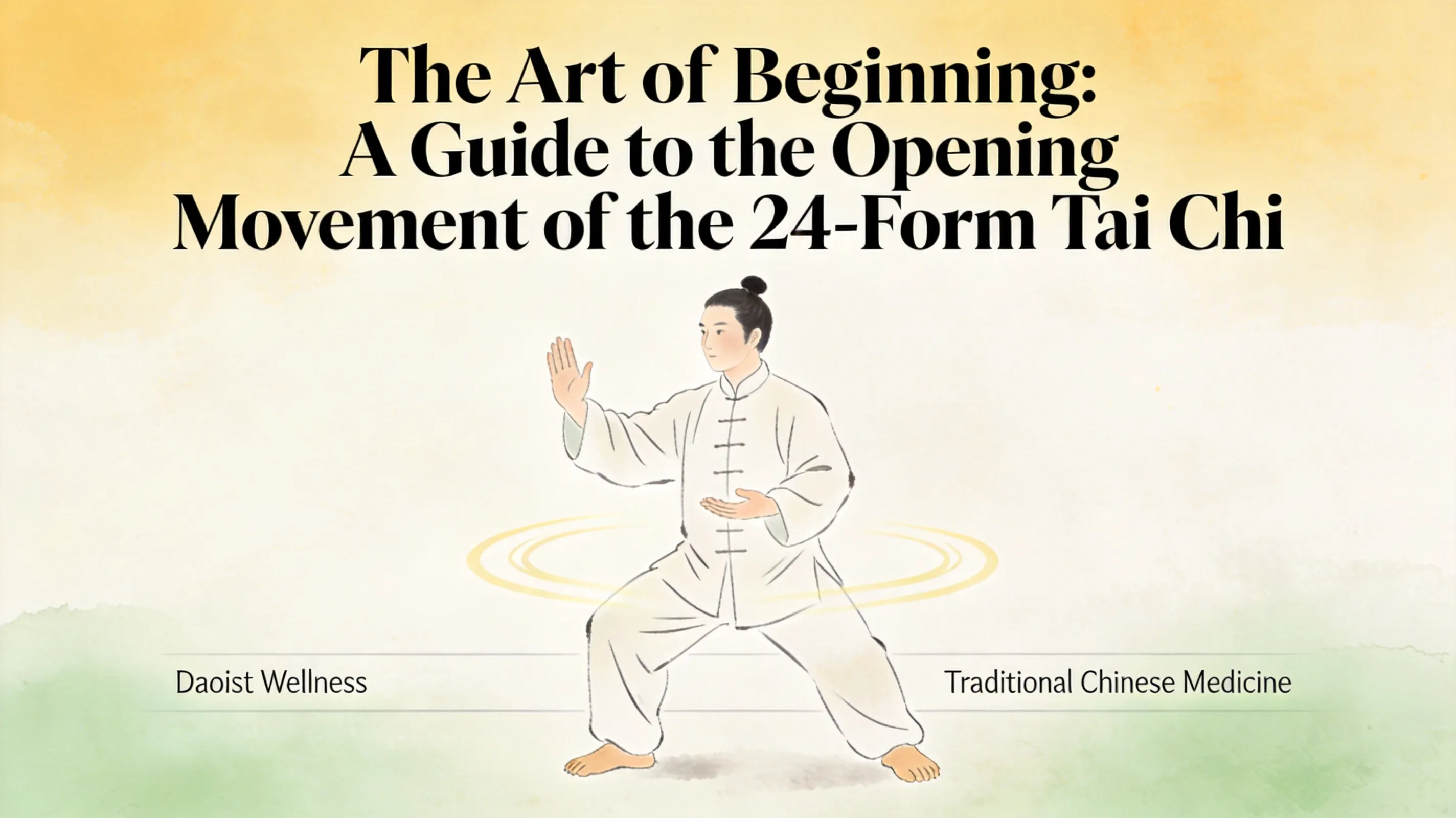 The Art of Beginning: A Guide to the Opening Movement of the 24-Form Tai Chi
