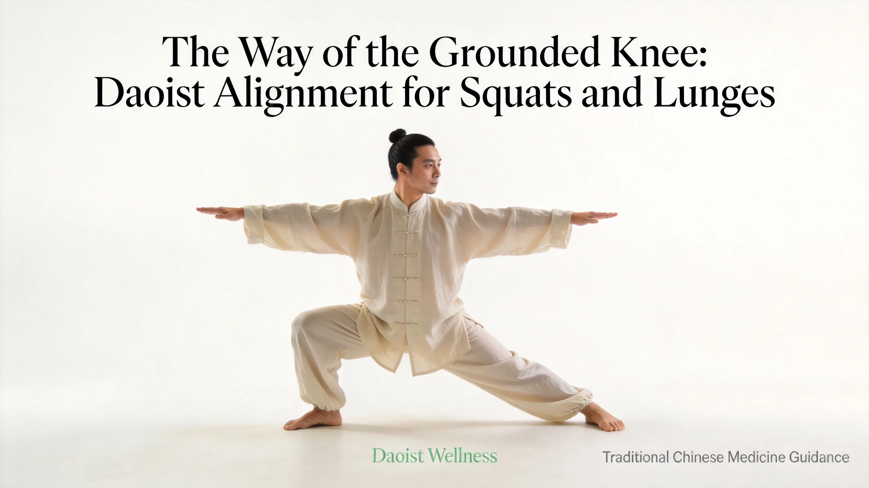 The Way of the Grounded Knee: Daoist Alignment for Squats and Lunges