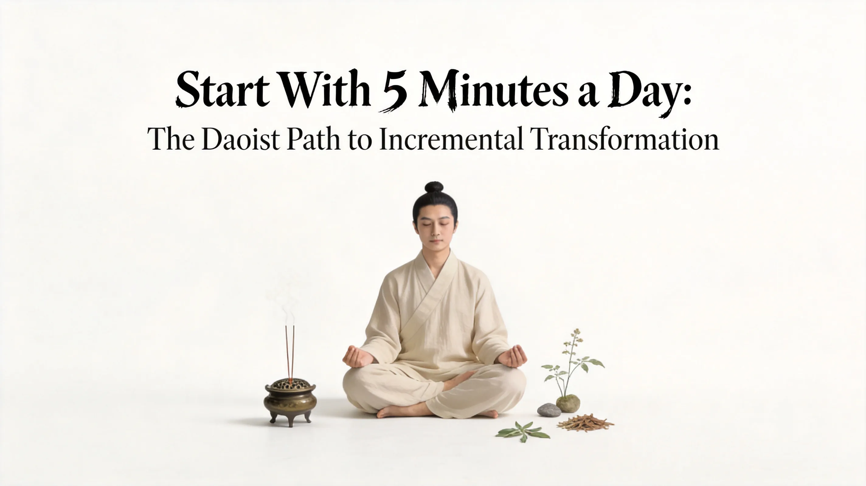 Start With 5 Minutes a Day: The Daoist Path to Incremental Transformation